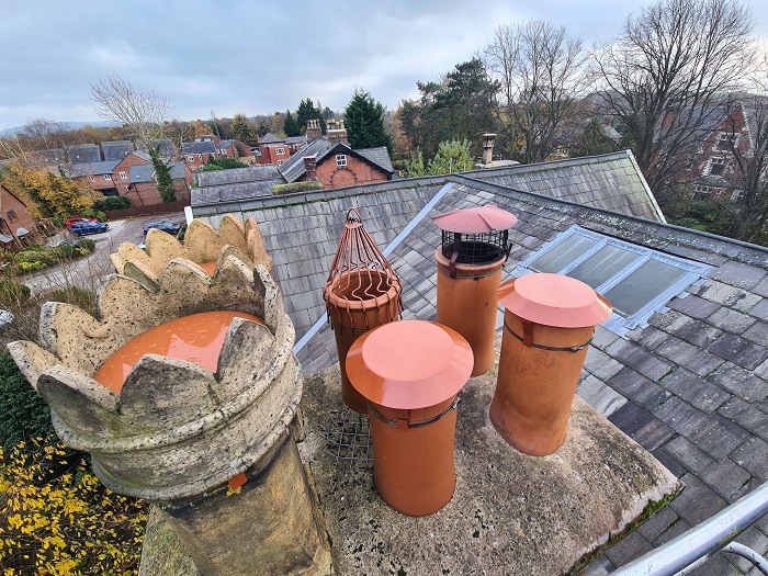 image of chimney repair eccles manchester